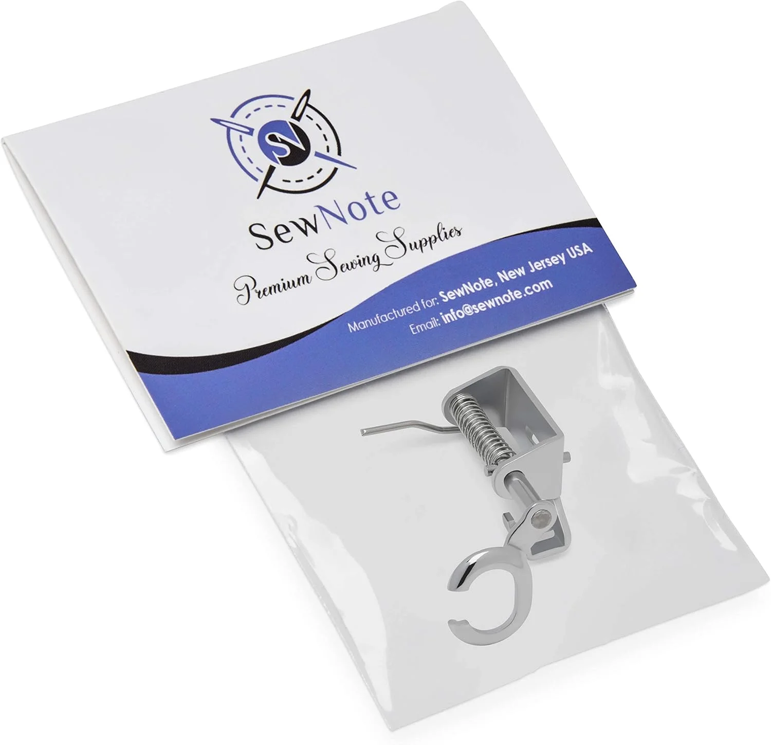 پایه فلزی دوخت آزاد SewNote با انگشتی باز، مناسب گلدوزی، تکه دوزی و ایجاد طرح های دلخواه، سازگار با چرخ خیاطی های سینگر، برادر، کنمور و بیبی لاک