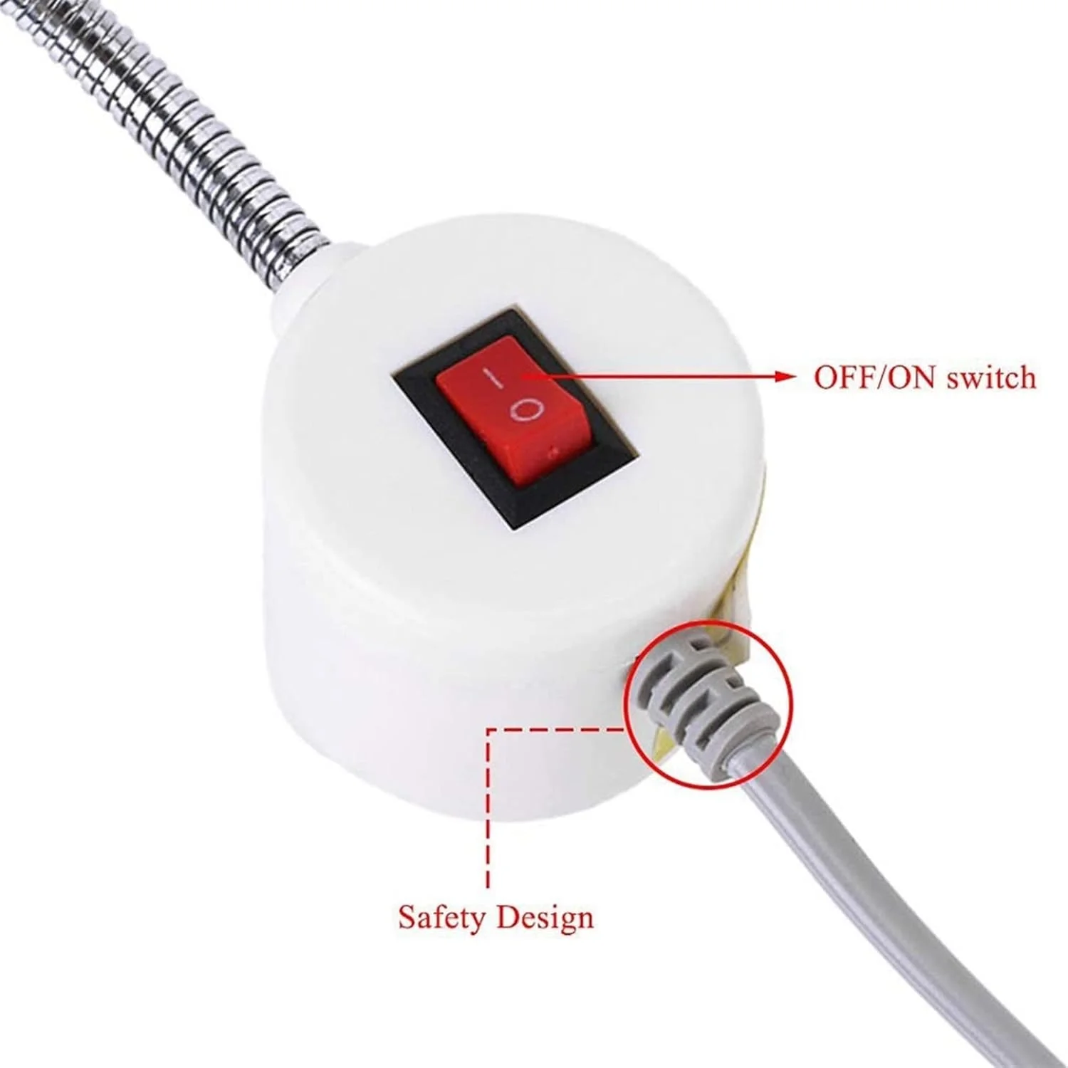 چراغ مطالعه SFALCI فوق العاده روشن، چراغ چرخ خیاطی و لباس، چراغ کار انعطاف پذیر چند منظوره برای تراشکاری و دریل