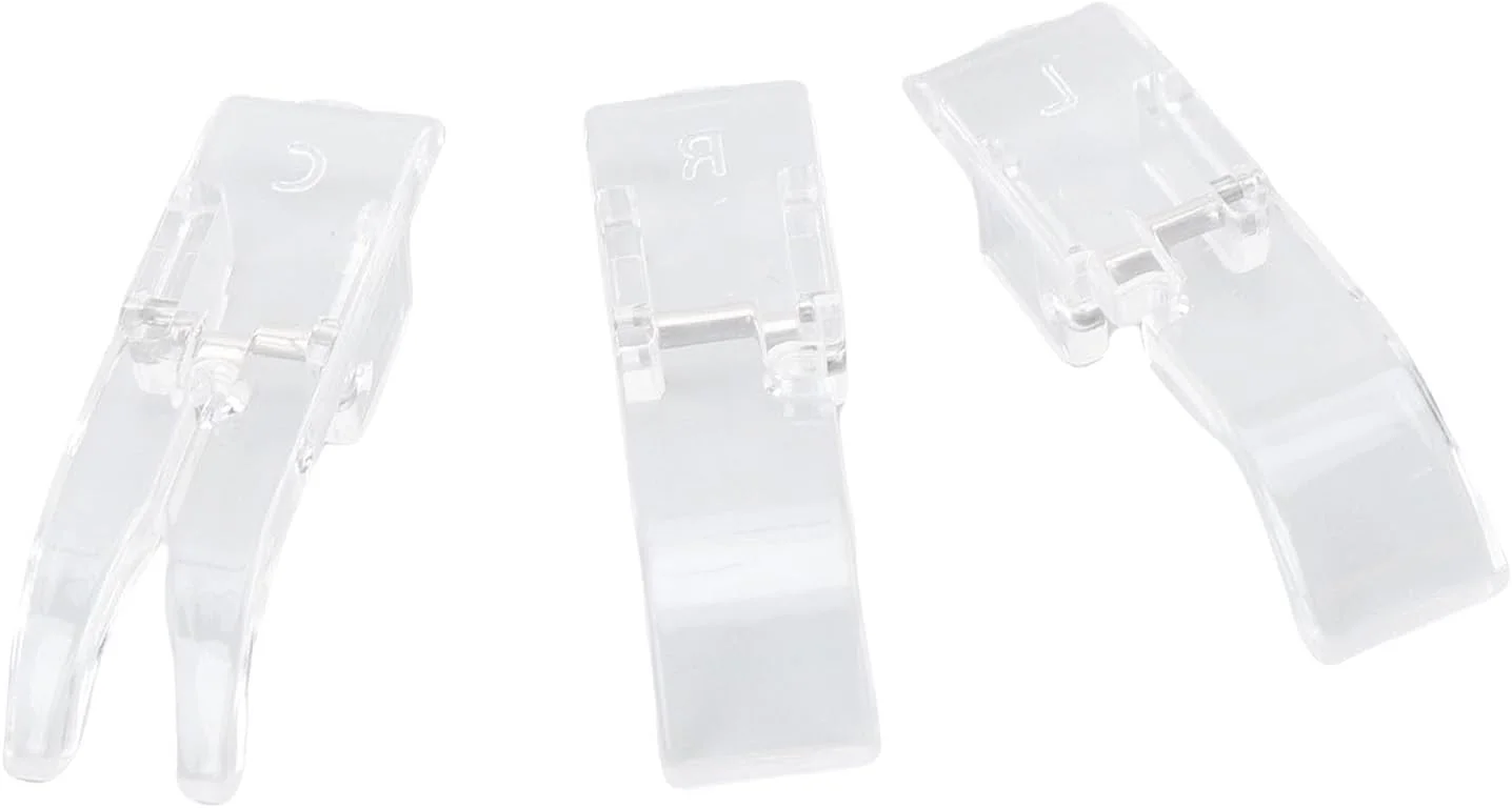 مجموعه پایه دوخت شفاف Sharainn، پایه دوخت شفاف 3 عددی با عرض 10 میلی متر برای مصارف خانگی