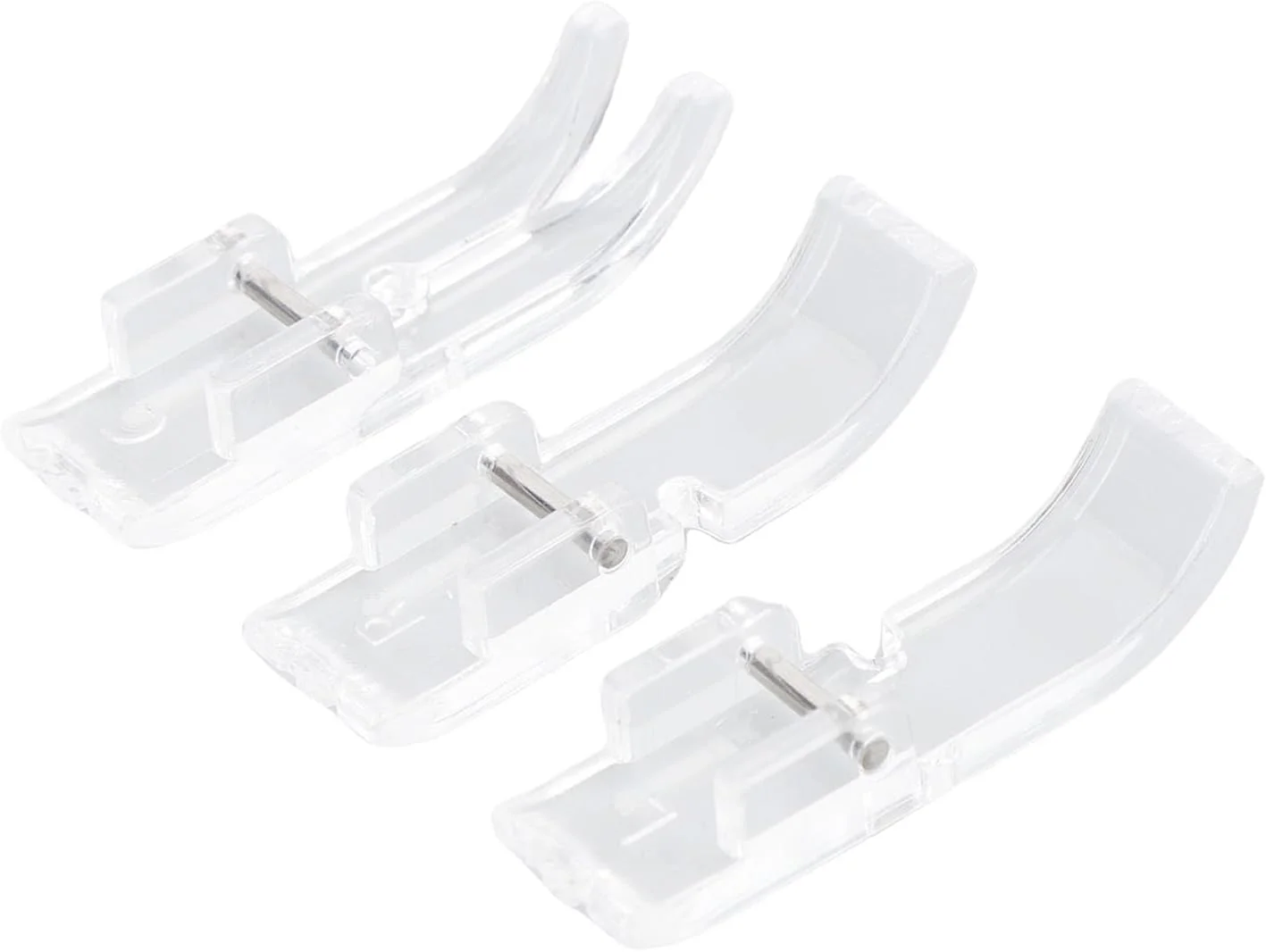 مجموعه پایه دوخت شفاف Sharainn، پایه دوخت شفاف 3 عددی با عرض 10 میلی متر برای مصارف خانگی