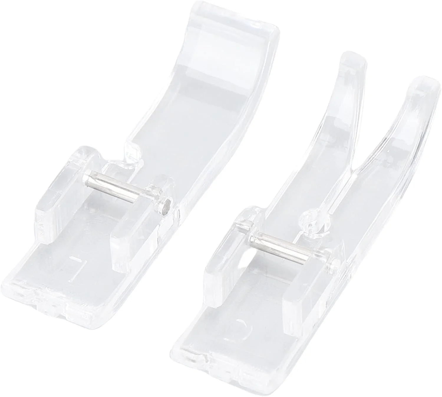 پایه های چرخ خیاطی Sharainn، پایه شفاف با عرض 10 میلی متر، 2 عدد برای مصارف خانگی