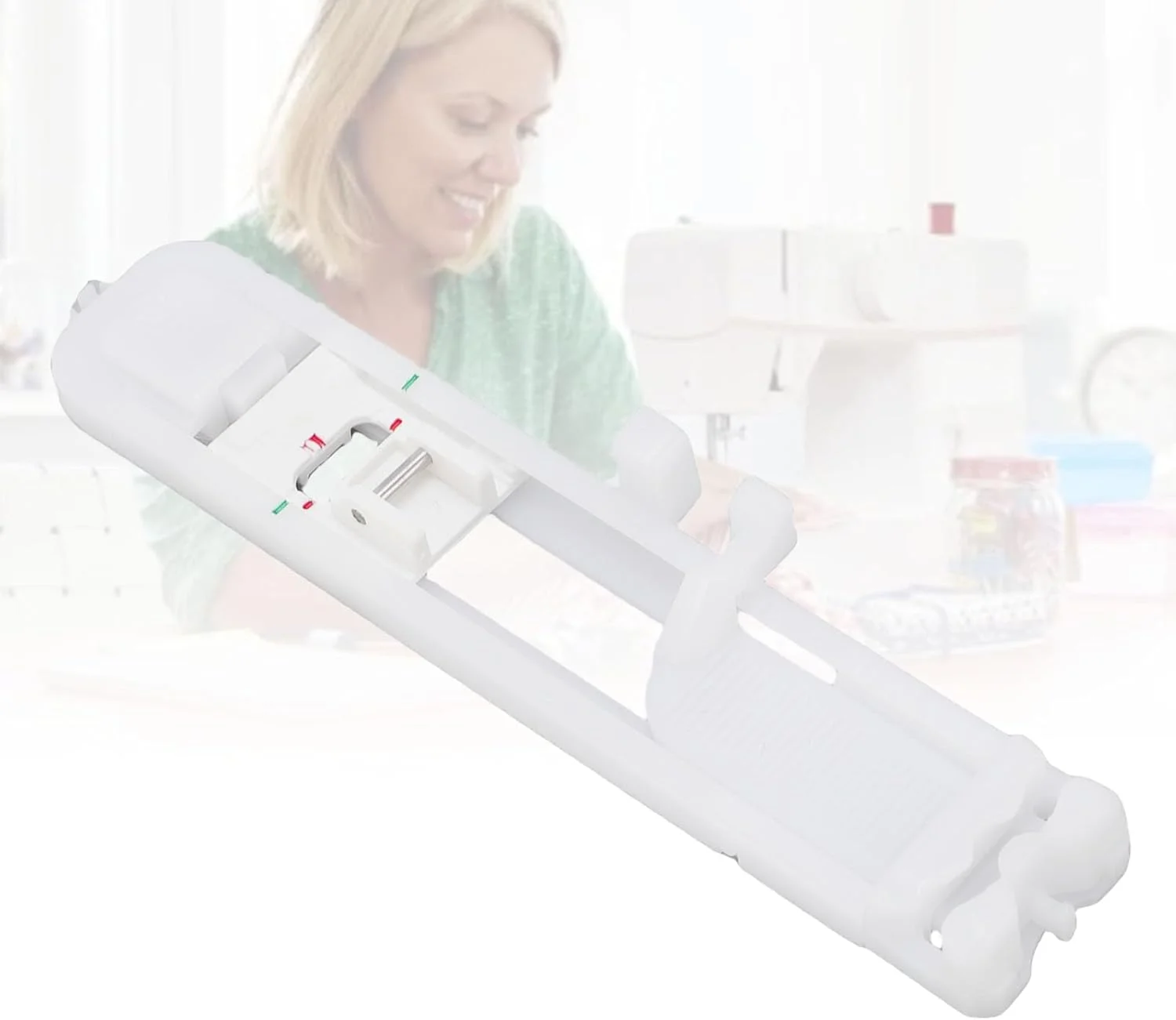 پایه دکمه‌دوزی اتوماتیک کشویی، نصب آسان، جایگزین مناسب برای BC2500 ES2400 XC2691051 برای چرخ خیاطی