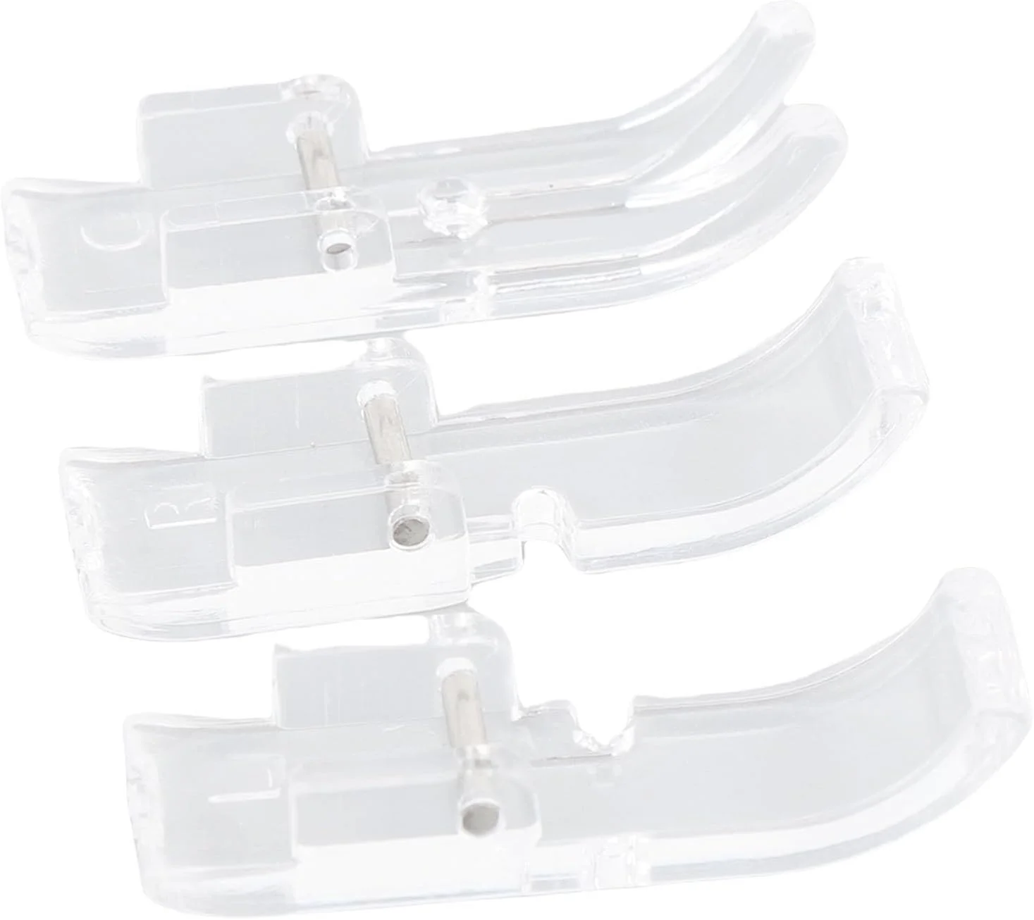 مجموعه پایه دوخت شفاف Sharainn، پایه دوخت شفاف 3 عددی با عرض 10 میلی متر برای مصارف خانگی