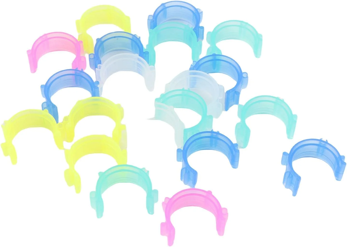 گیره قرقره خیاطی Sharainn، 80 عدد گیره قرقره نخ رنگارنگ برای پروژه‌های صنایع دستی