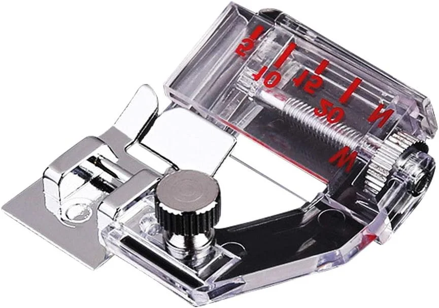 پایه نوار اریب قابل تنظیم Showay Hegerby، پایه دوخت لبه چرخ خیاطی خانگی