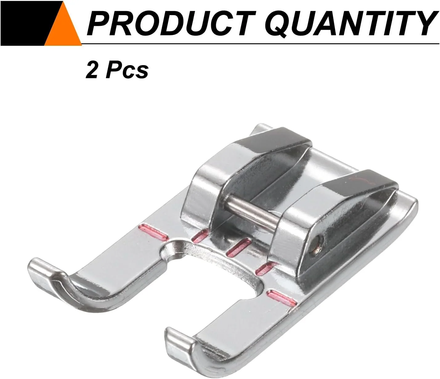 سوزن پایه اپلیکه پنجه باز 18 میلی متری استیل ضد زنگ برای چرخ خیاطی، 2 عدد