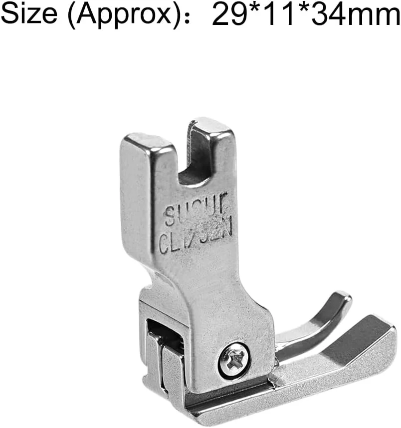 پایه دوخت لبه دوز چپگرد مناسب برای چرخ خیاطی های صنعتی 1/32 اینچ