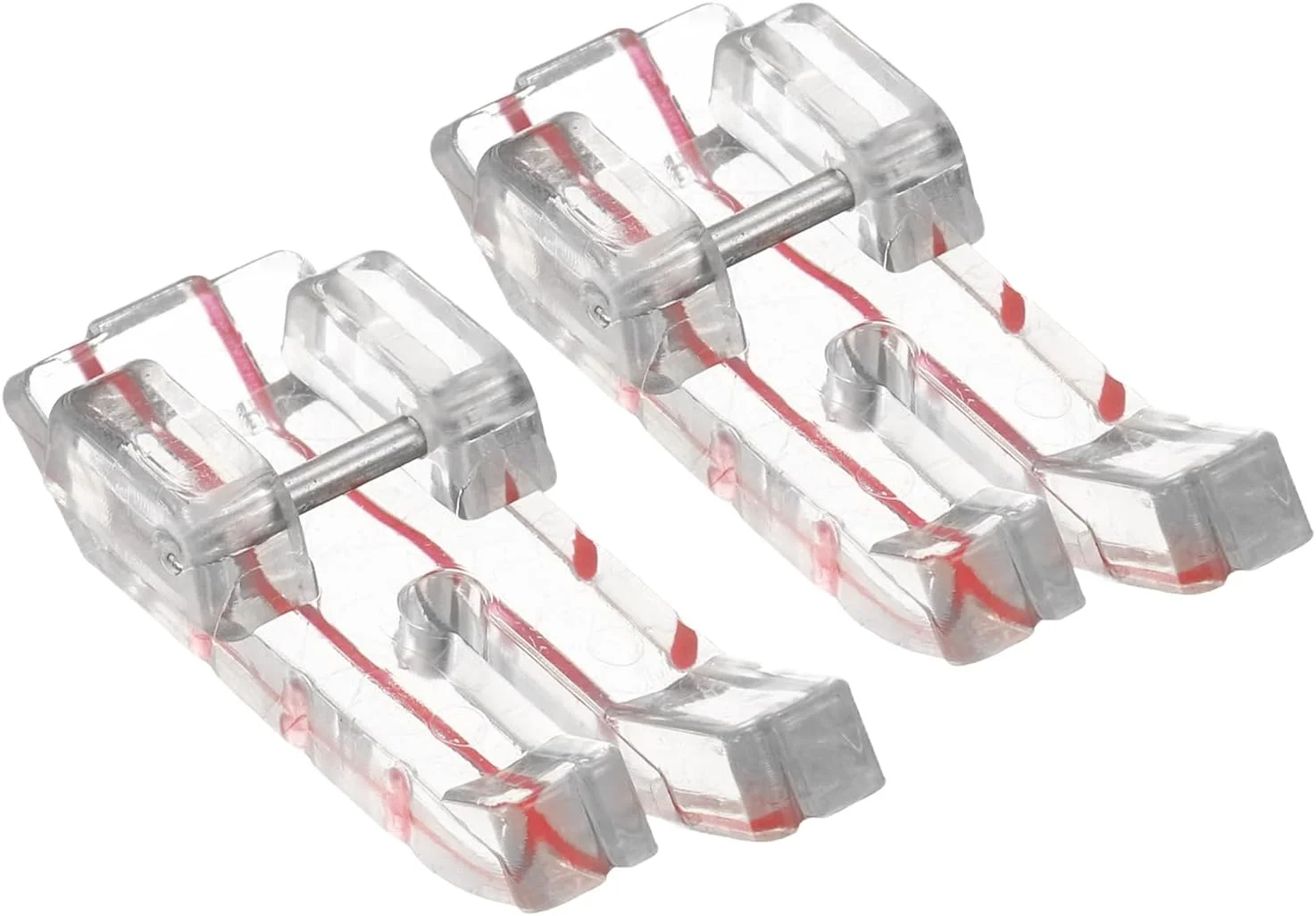 پایه دوخت تکه دوزی 2 عددی، پایه دوخت 1/4 اینچی با دید واضح برای چرخ خیاطی های پایه کوتاه