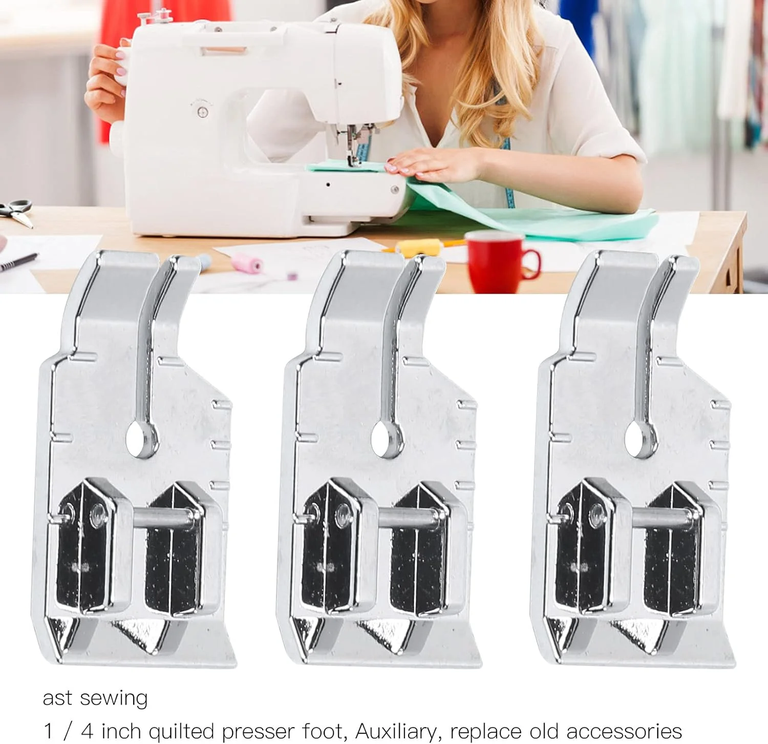 پایه دوخت اتصال MLDWME، پایه دوخت فشاری، پایه چرخ خیاطی 3 عددی برای چرخ خیاطی های خانگی