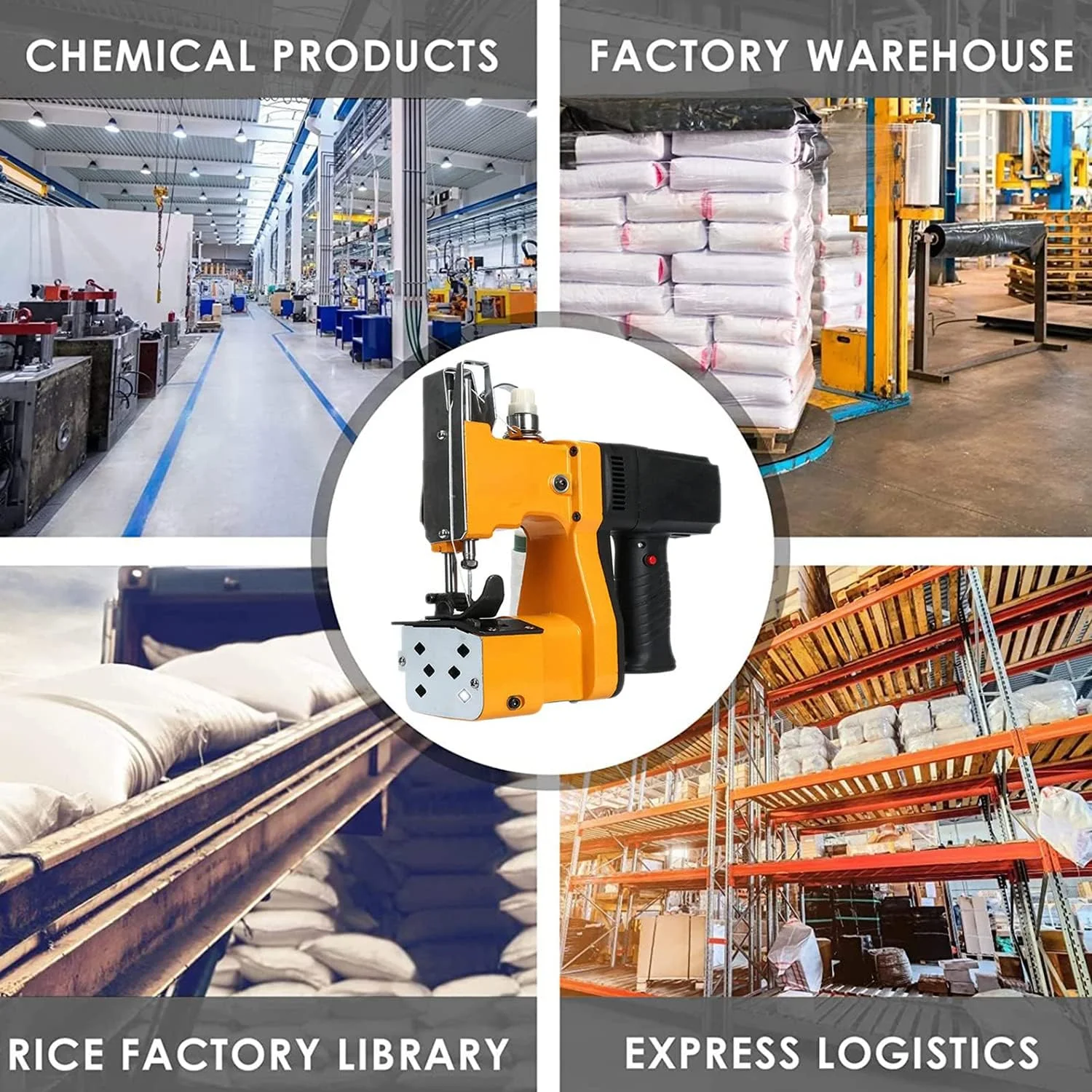 دستگاه کیسه دوز صنعتی SPLIND، دستگاه دوخت کیسه سنگین، دستگاه دوخت اتوماتیک کیسه بافته شده، دستگاه بسته بندی کیسه برای بسته بندی کیسه، پارچه های نبافته، چرم