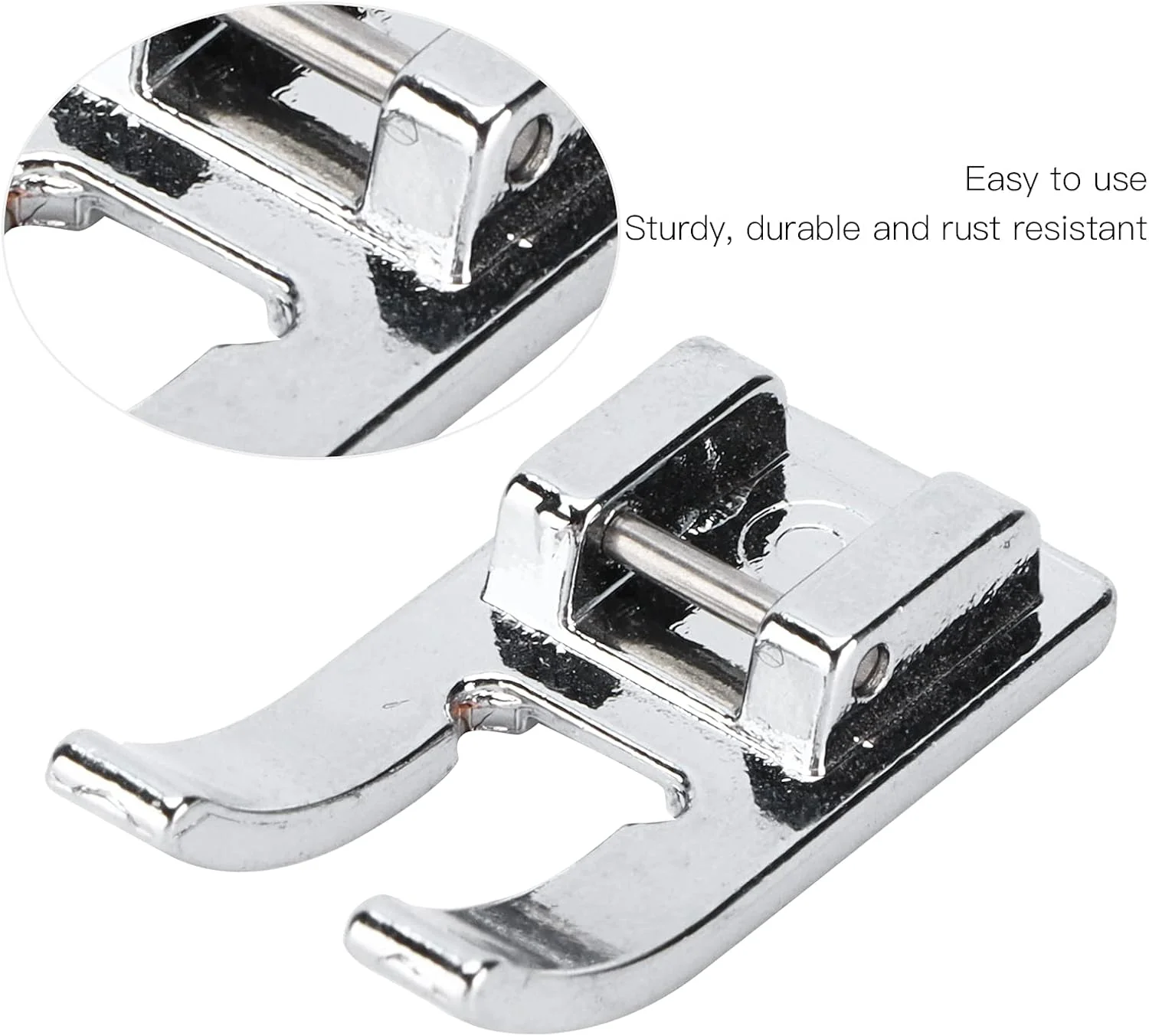 10 عدد پایه باز انگشتی استیل ضد زنگ برای اپلیکه، گلدوزی و لوازم جانبی ماشین های خیاطی خانگی