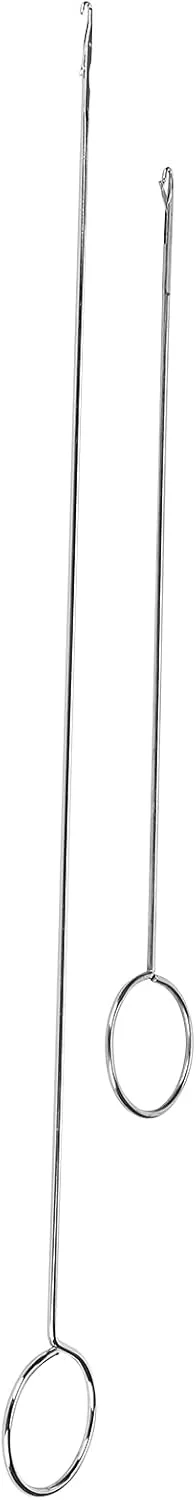 ابزار حلقه زن مناسب برای بند کفش، بند بسته بندی و لوازم بافندگی DIY، مقاوم در برابر خوردگی، فولاد ضد زنگ