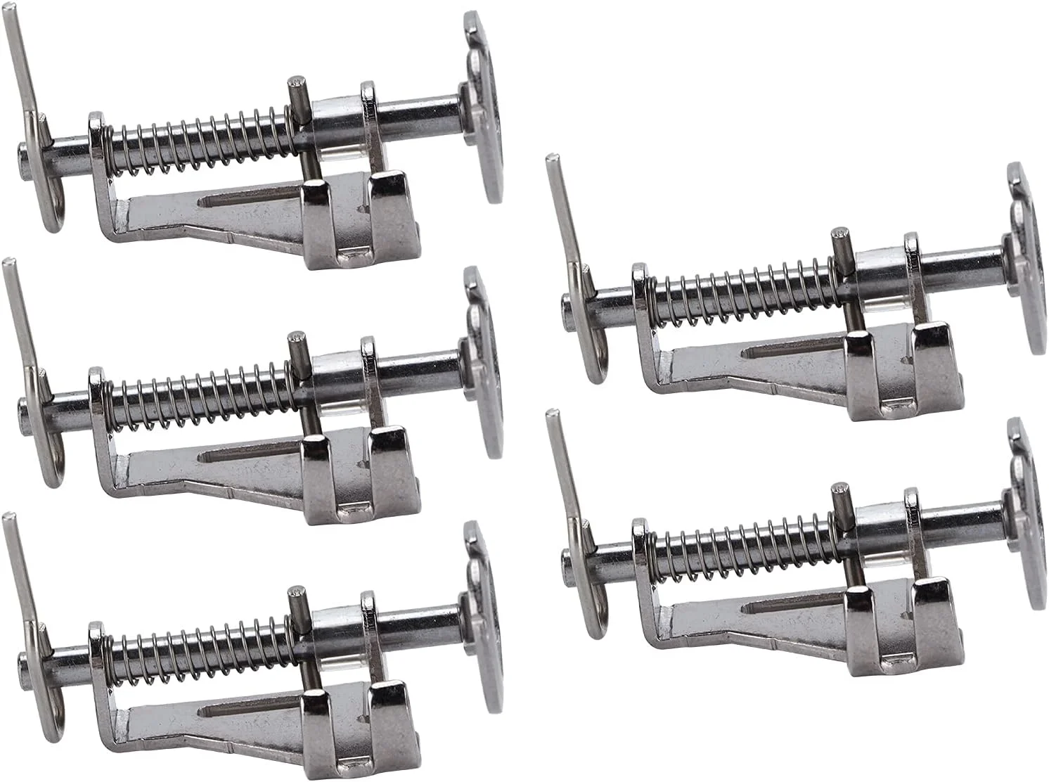 پایه های چرخ خیاطی GAESHOW، 5 عددی، استیل ضد زنگ، کاهش اصطکاک، دید واضح، قابل حمل، مناسب برای مصارف خانگی