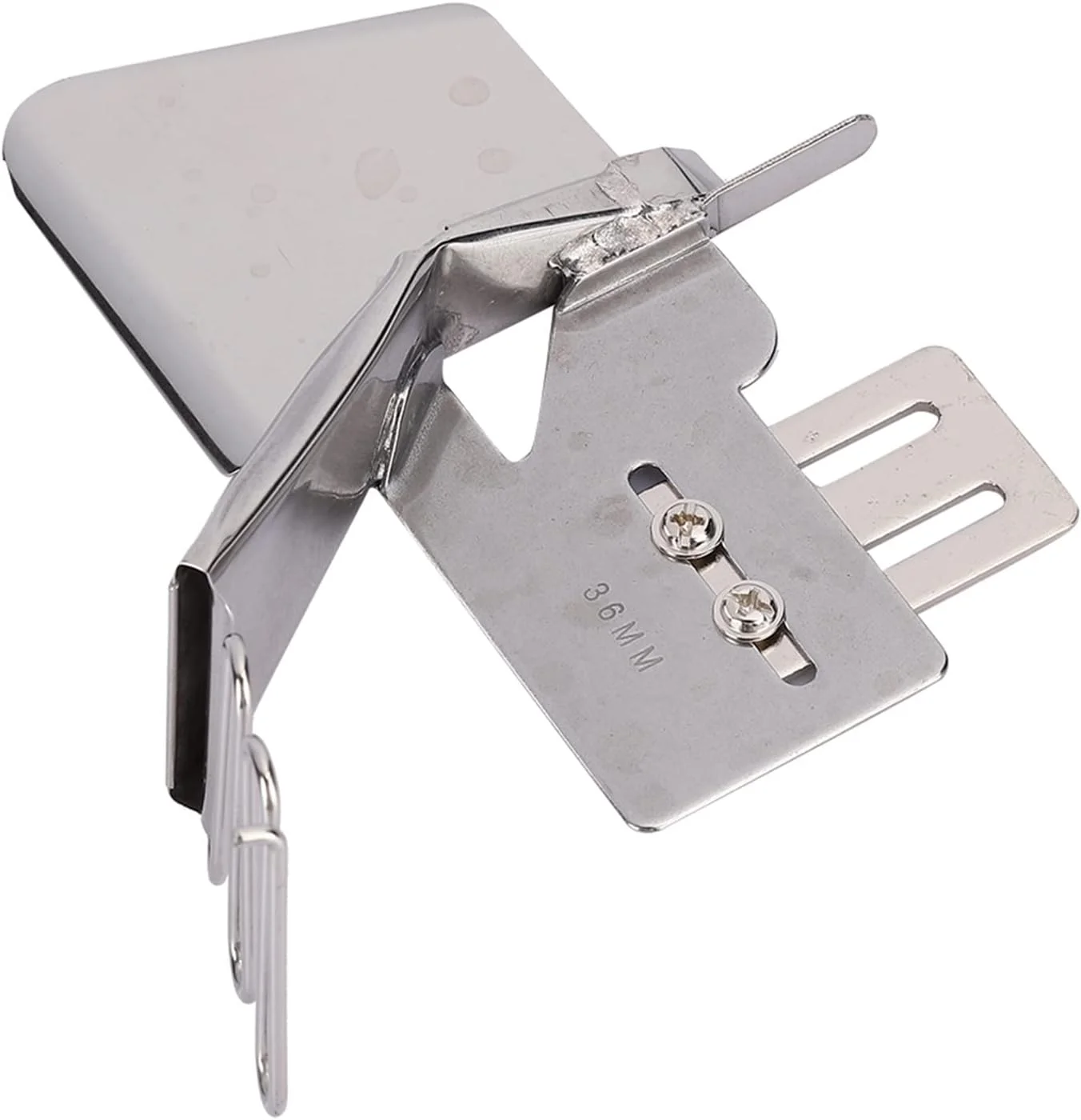 لبه دوز استیل ضد زنگ، 4 لایه، بخیه قفلی و کنترل شده توسط کامپیوتر، برای دوخت صنعتی، پارچه های نبافته و کاور کت و شلوار (36 میلی متر)