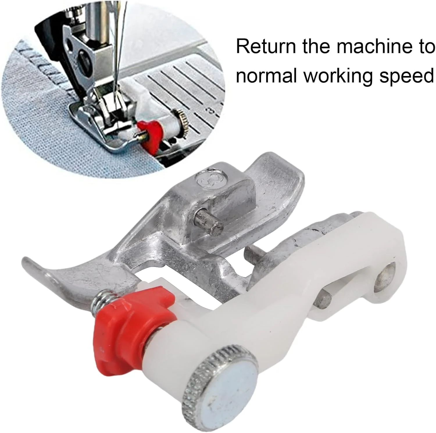 پایه پس دوزی نامرئی، نصب آسان استیل ضد زنگ، پایه فشاری برای چرخ خیاطی PFAFF