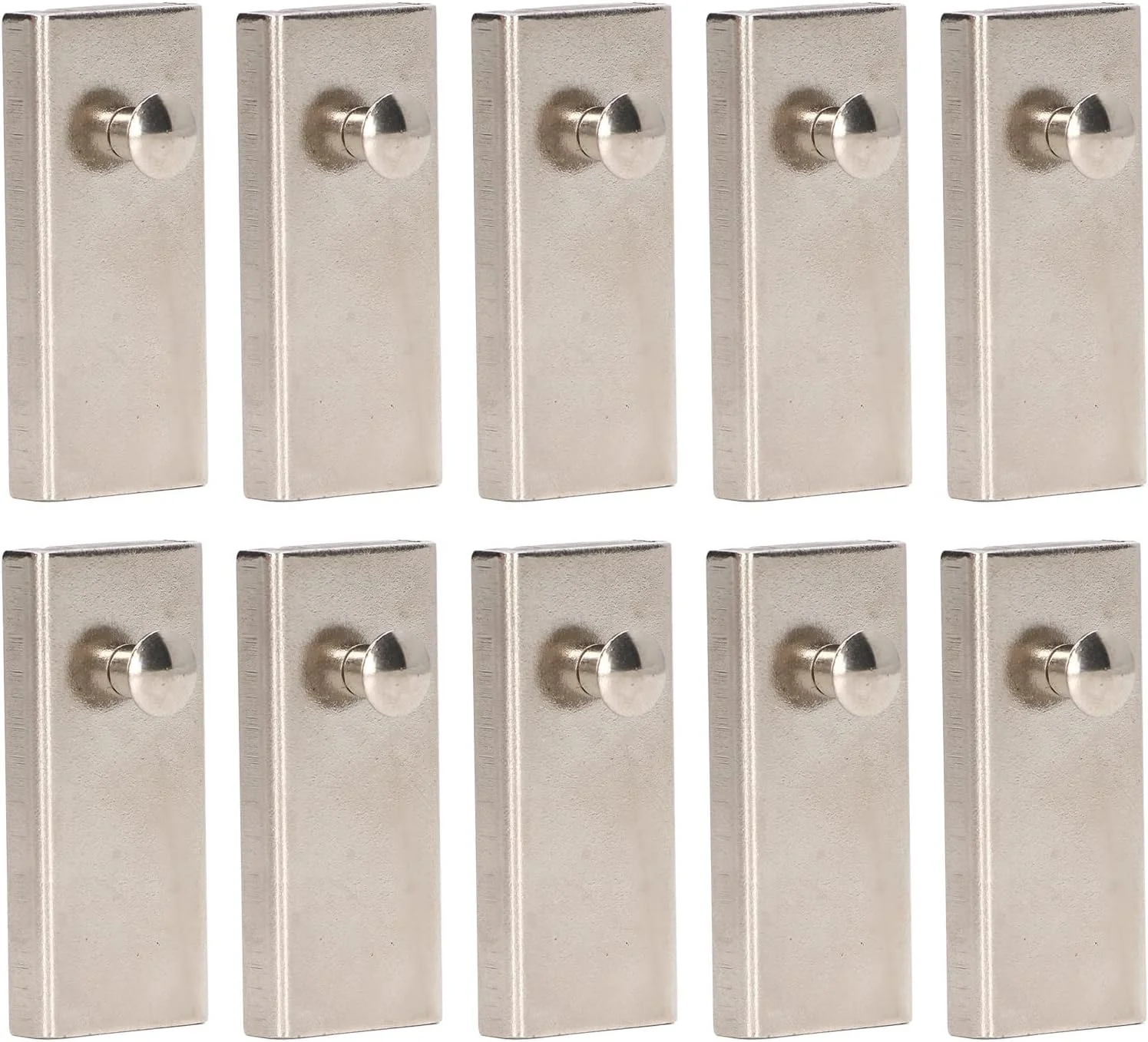 ۱۰ عدد راهنمای درز استیل ضد زنگ، اتصالات مغناطیسی دستگاه خیاطی برای کار خیاطی خانگی صنعتی