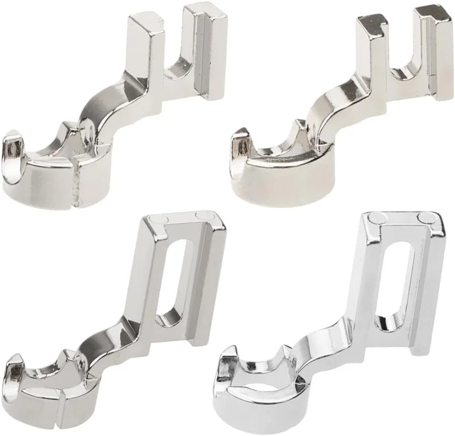 4 عدد پایه خط کش چرخ خیاطی استیل