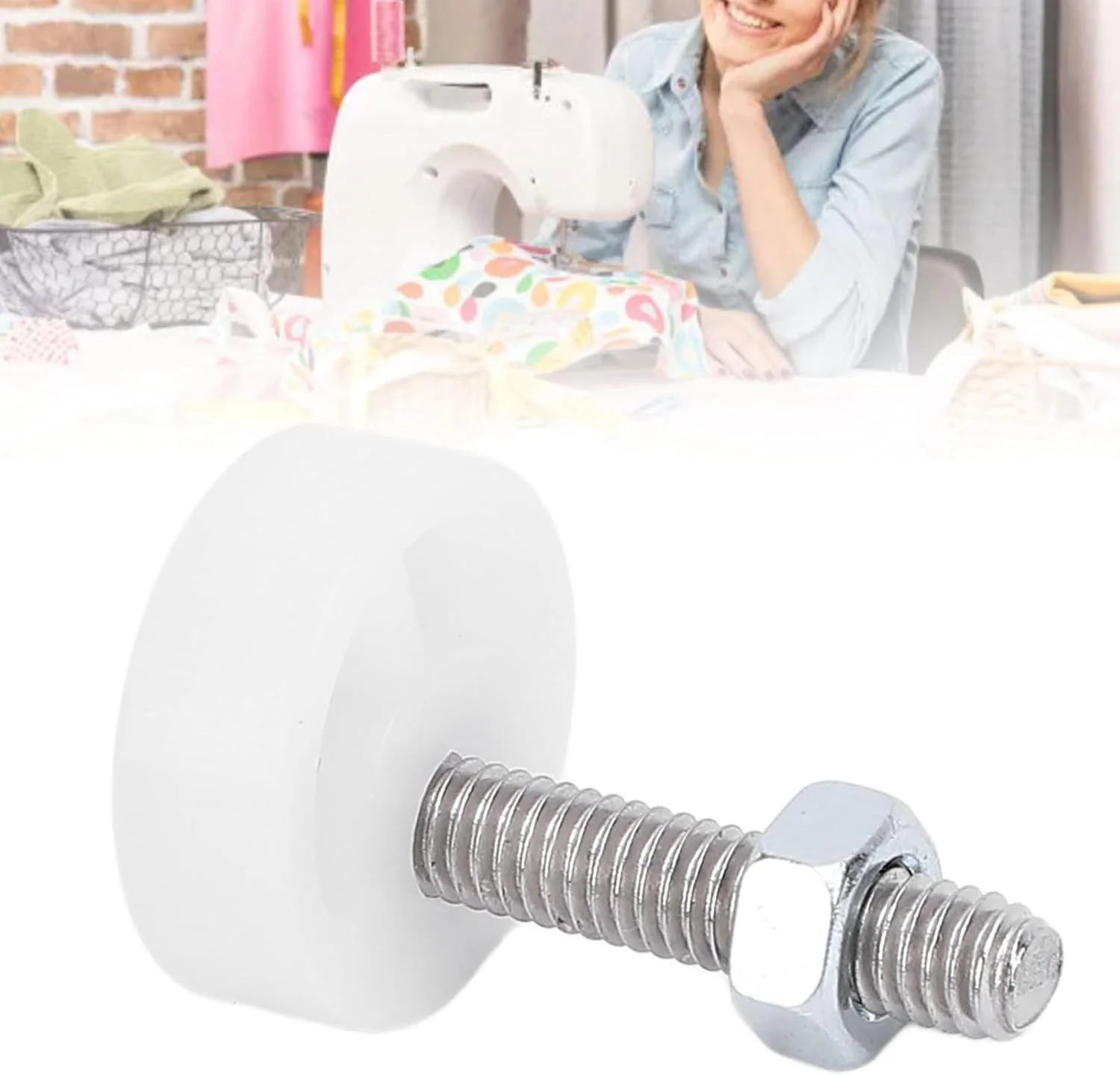 متوقف کننده قرقره پر کن، جایگزین متوقف کننده قرقره پر کن چرخ خیاطی، سازگار با 3333، 3337، 3342، HD6600، HD6605، CHD6700، CHD6705، CHD6800C، HDD6805C، HD6620C