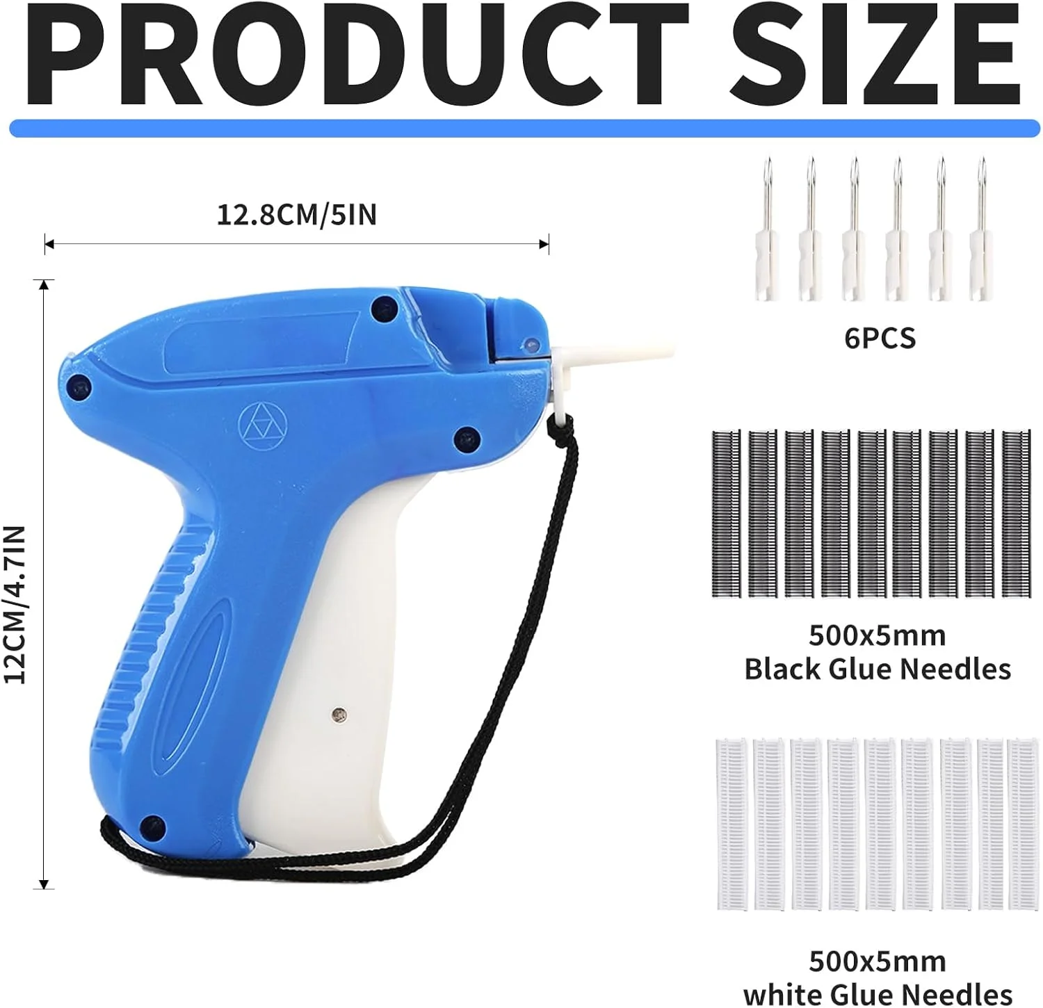 دستگاه بخیه سریع و کوچک، دستگاه تعمیر لباس سریع، دستگاه بخیه کوچک و ظریف برای لباس، دستگاه دوخت دستی سریع، آبی و سفید