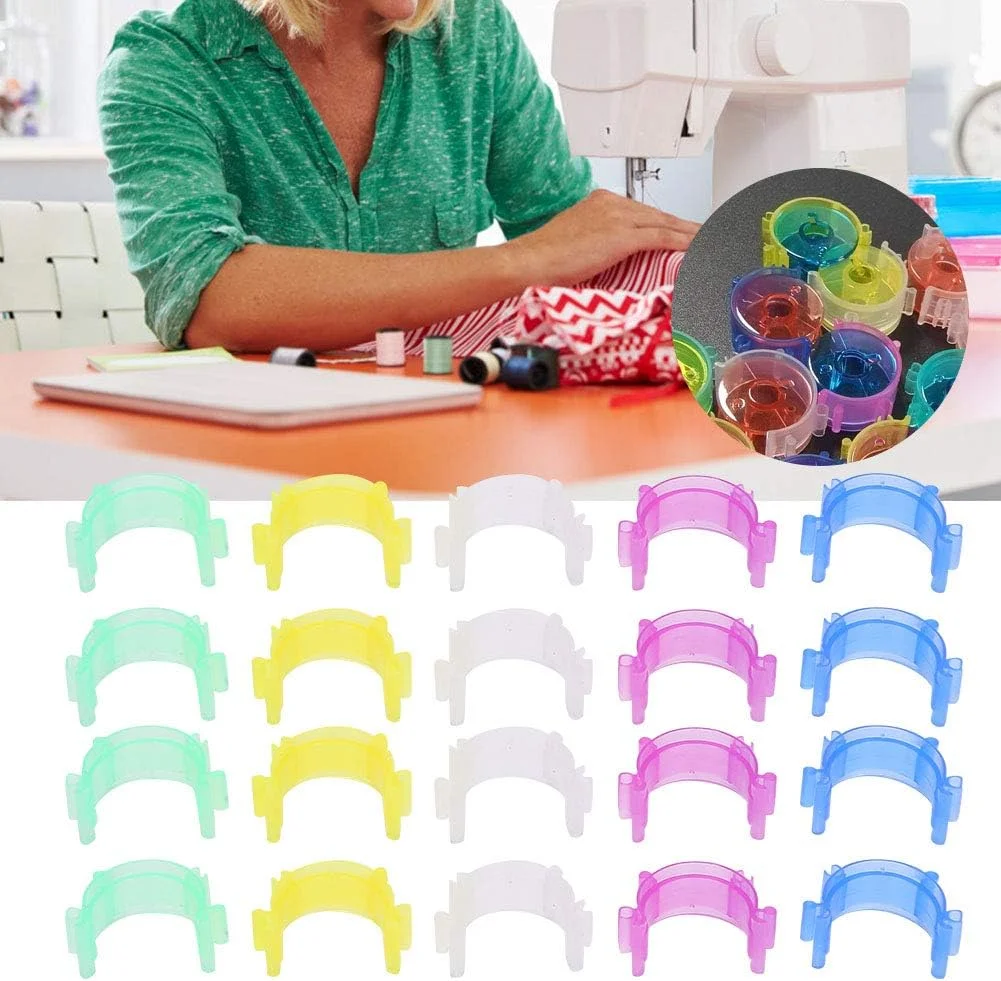 گیره نگهدارنده قرقره نخ، پلاستیکی قابل گسترش، مناسب برای خانه و کارخانه