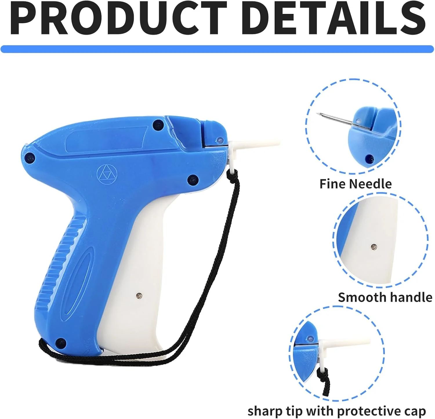 دستگاه بخیه سریع و کوچک، دستگاه تعمیر لباس سریع، دستگاه بخیه کوچک و ظریف برای لباس، دستگاه دوخت دستی سریع، آبی و سفید