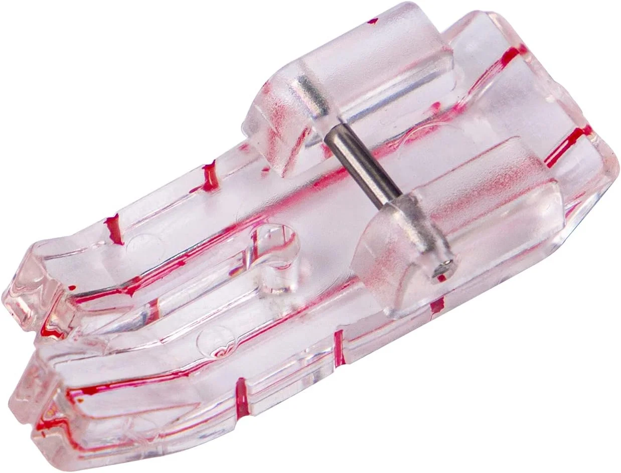 پایه دوخت شفاف 1/4 اینچی مناسب برای چرخ خیاطی های معمولی، برادر، بیبی لاک، النا و سایر چرخ خیاطی ها