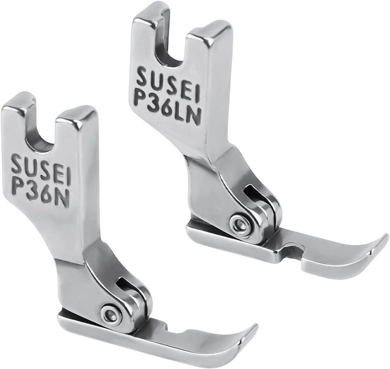 ۲ عدد پایه زیپ دوزی طنابی، پایه فلزی چرخ خیاطی، پایه دوخت مستقیم سازگار با چرخ خیاطی های سینگر، برادر، ژانومه، جوکی، بیبی لاک، النا، وایت، سیمپلیسیتی و ریکار