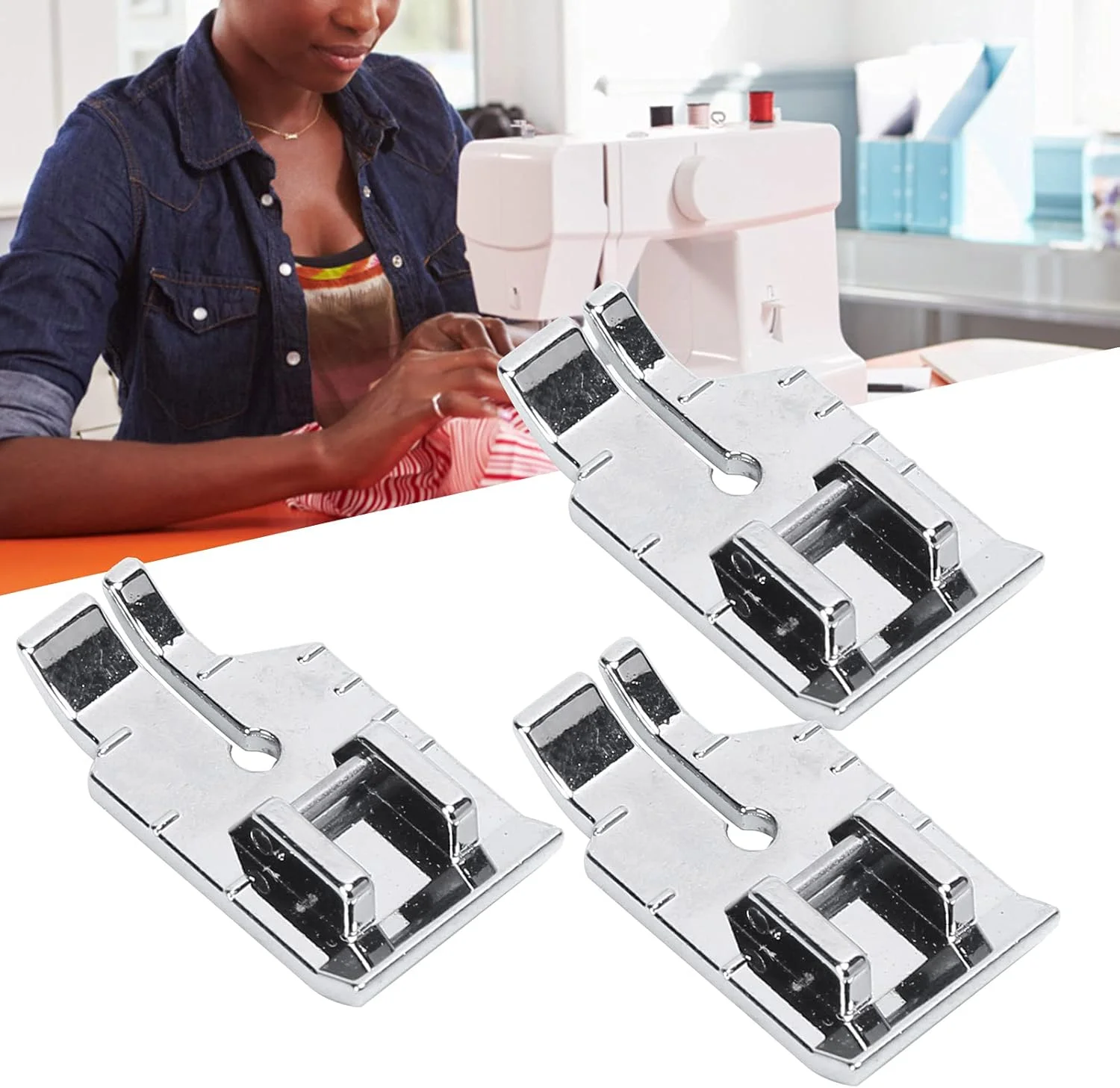 پایه دوخت STUFY، پایه دوخت 1/4 اینچی، مقاوم در برابر سایش، بسیار محکم، استفاده آسان برای چرخ خیاطی های خانگی برای جایگزینی لوازم جانبی