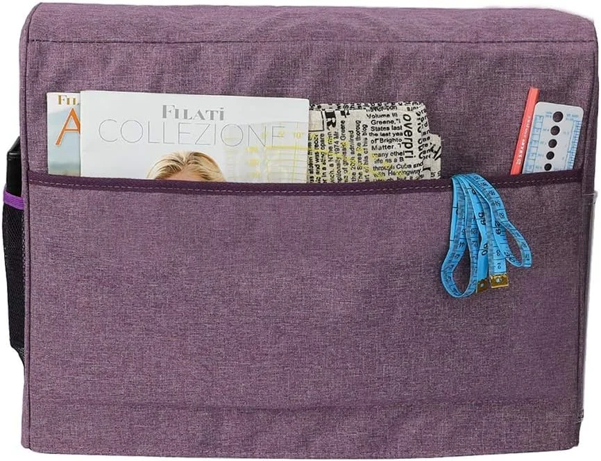 روکش ضدآب چرخ خیاطی با جیب برای کیف نگهداری چرخ خیاطی