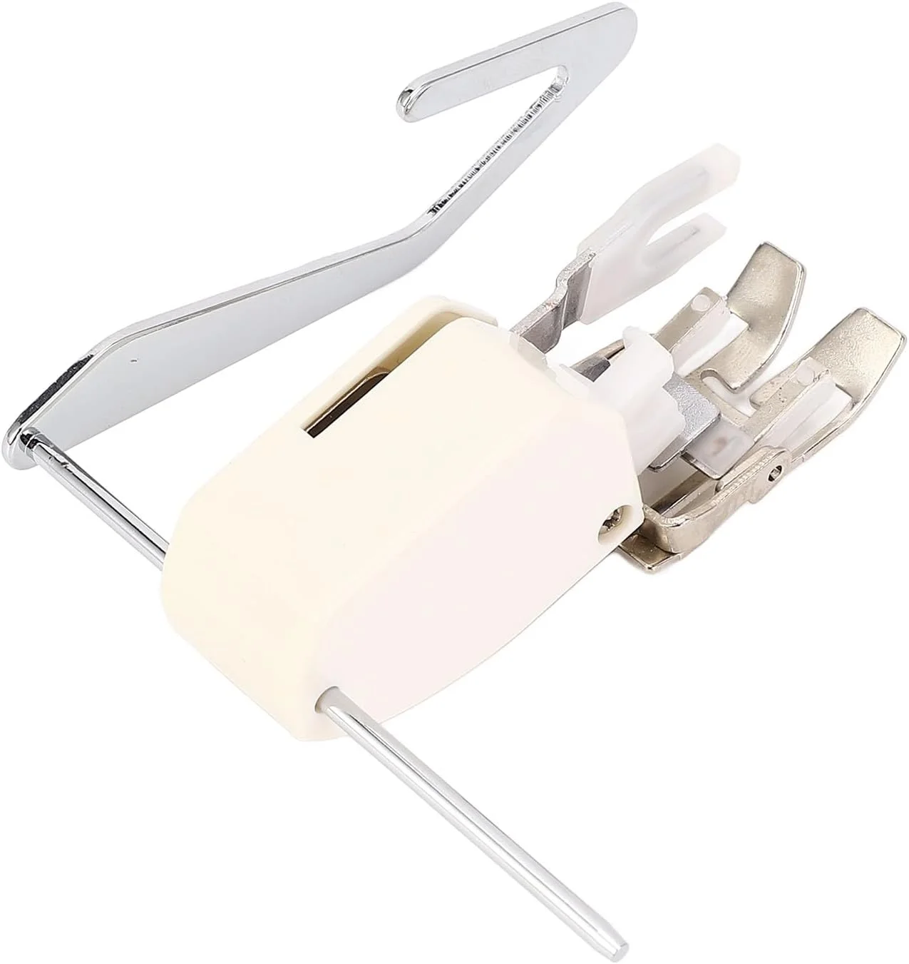 پایه دوخت ضخیم دوز ۷ میلی متری به همراه میله راهنما مناسب چرخ خیاطی های خانگی چند منظوره با پایه کوتاه