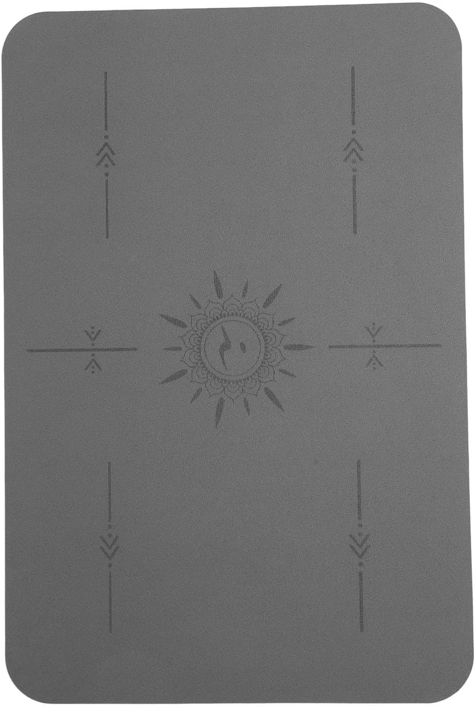 پد لرزه‌گیر چرخ خیاطی Syrisora، کاهش لرزش و لغزش چرخ خیاطی، پد لاستیکی PU (خاکستری)