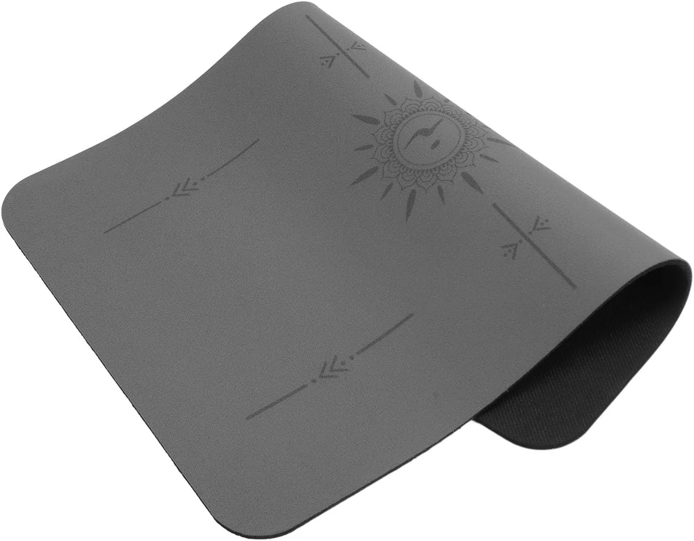 پد لرزه‌گیر چرخ خیاطی Syrisora، کاهش لرزش و لغزش چرخ خیاطی، پد لاستیکی PU (خاکستری)