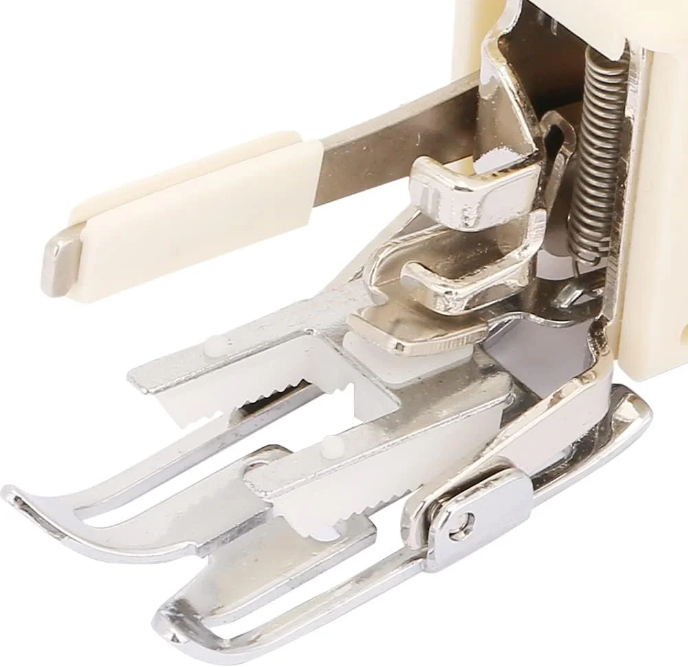 پایه دوخت همزمان با استوانه قفل برای چرخ خیاطی های چند منظوره خانگی، استیل ضد زنگ، جلوگیری از لغزش و چروک شدن پارچه، افزایش راندمان خیاطی