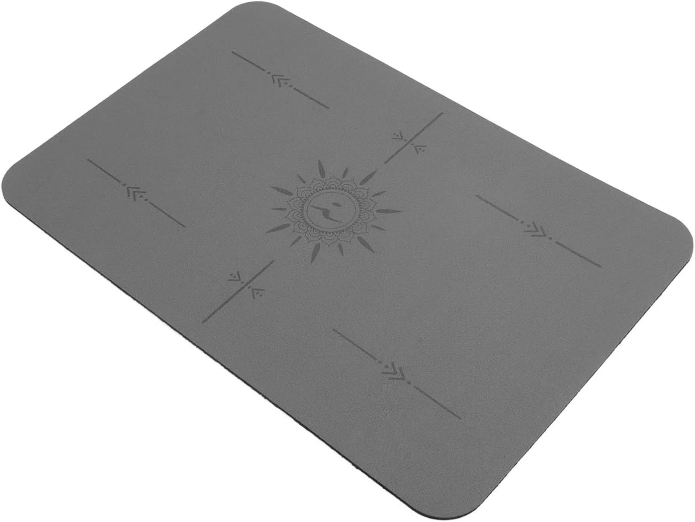 پد لرزه‌گیر چرخ خیاطی Syrisora، کاهش لرزش و لغزش چرخ خیاطی، پد لاستیکی PU (خاکستری)