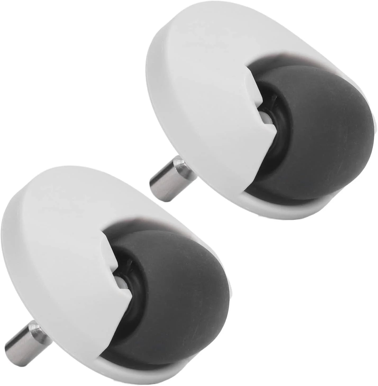 دو عدد چرخ جلویی یونیورسال جایگزین ربات جاروبرقی برای شیائومی 1S S50 T4 T7