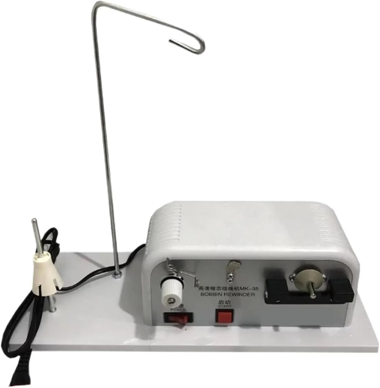 MK-35 دستگاه نخ پیچی ماسوره چرخ خیاطی، دستگاه کلاف پیچ زیرین، دستگاه نخ پیچی برقی هوشمند