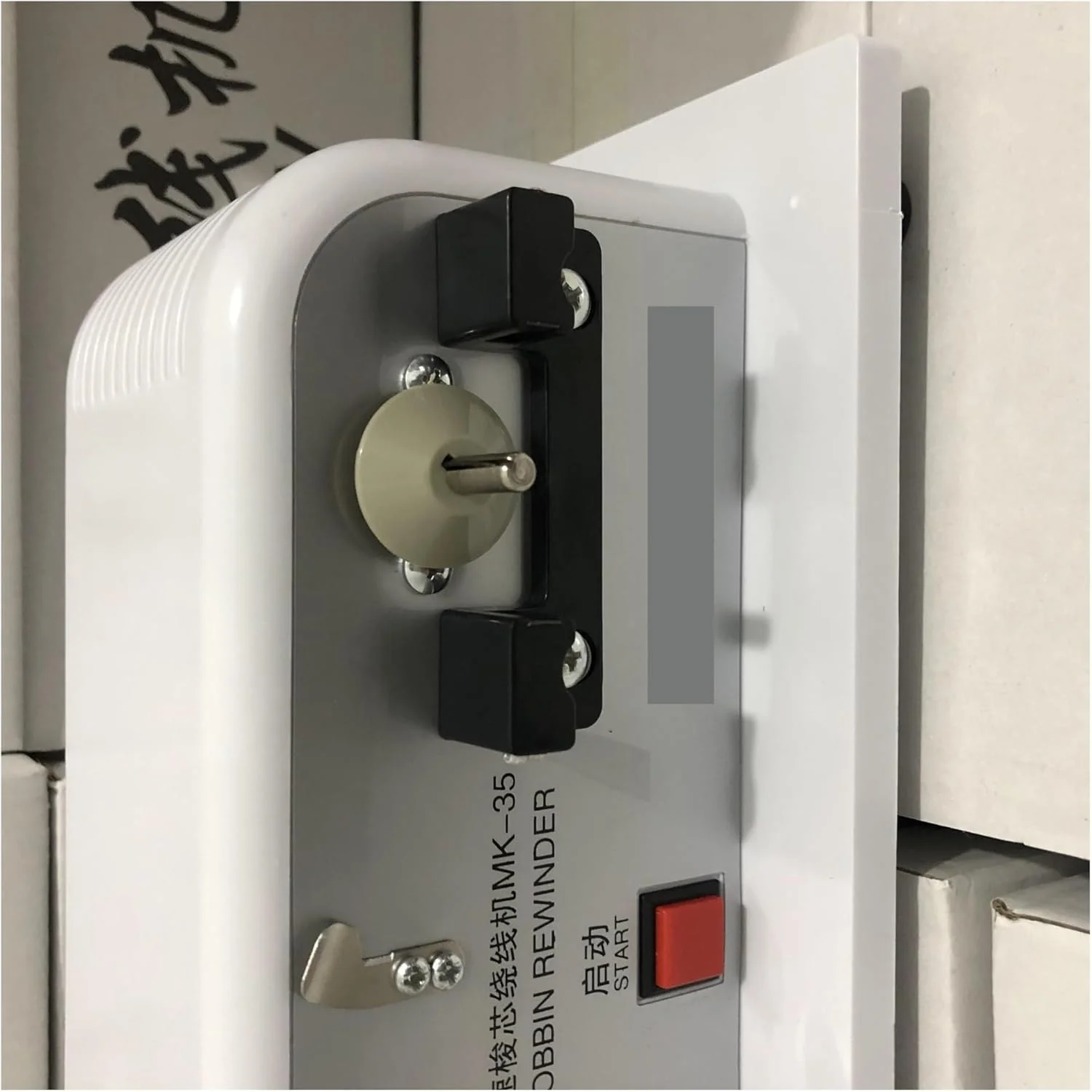 MK-35 دستگاه نخ پیچی ماسوره چرخ خیاطی، دستگاه کلاف پیچ زیرین، دستگاه نخ پیچی برقی هوشمند