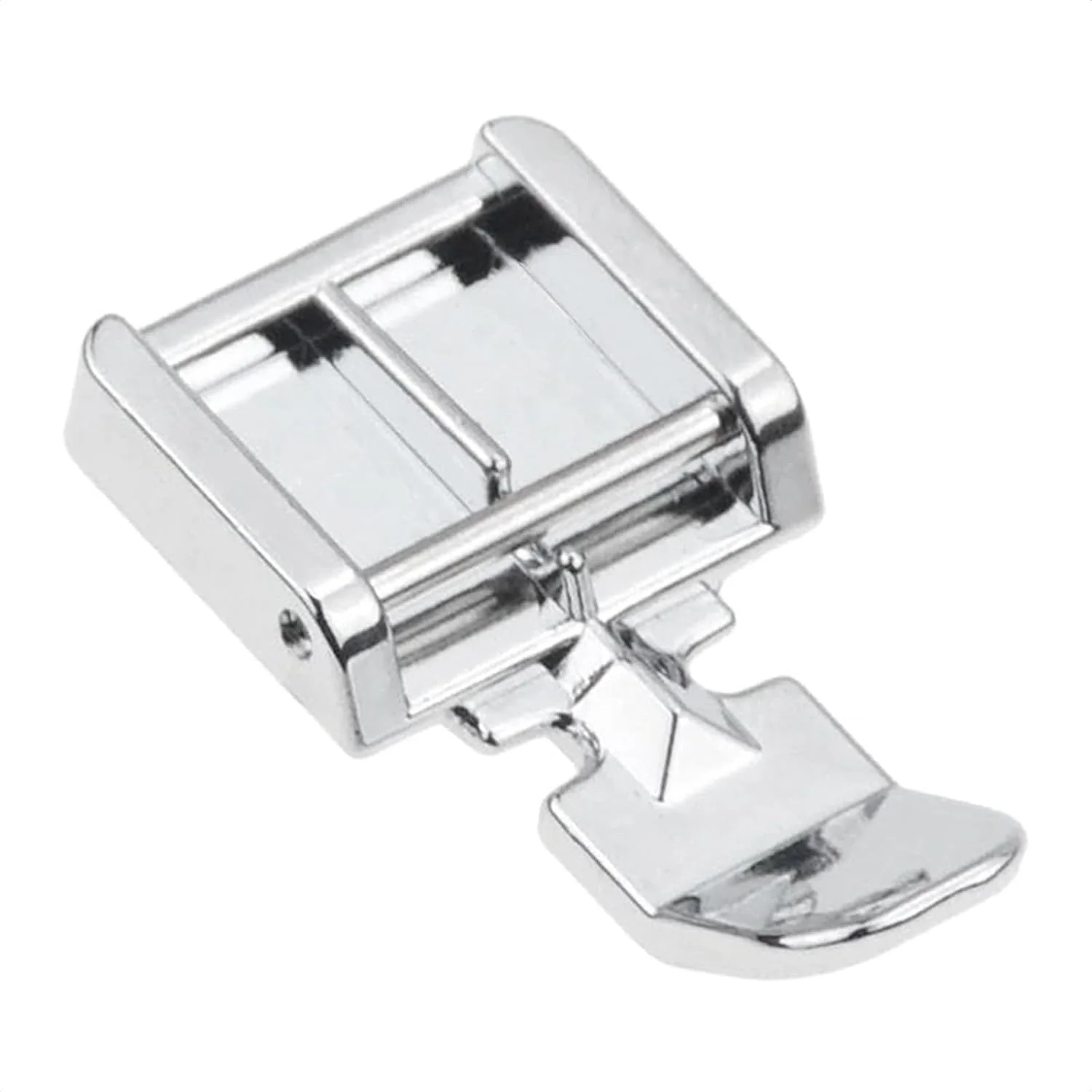 پایه زیپ دوزی پهن TISEKER برای تمامی چرخ خیاطی های پایه کوتاه Singer، Brother، Babylock، Euro-Pro، Janome، Kenmore، White، Juki، Simplicity، Elna و سایر چرخ خیاطی ها #006905008