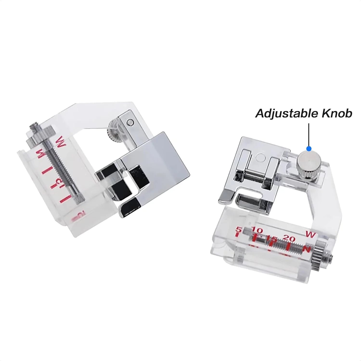 پایه لب تا کن تنظیمی TISEKER مناسب برای تمام چرخ خیاطی های پایه کوتاه ضامن دار سینگر، برادر، بیبی لاک، یورو-پرو، ژانومه، کنمور، وایت، جوکی، نیو هوم، سیمپلیسیتی، النا و غیره