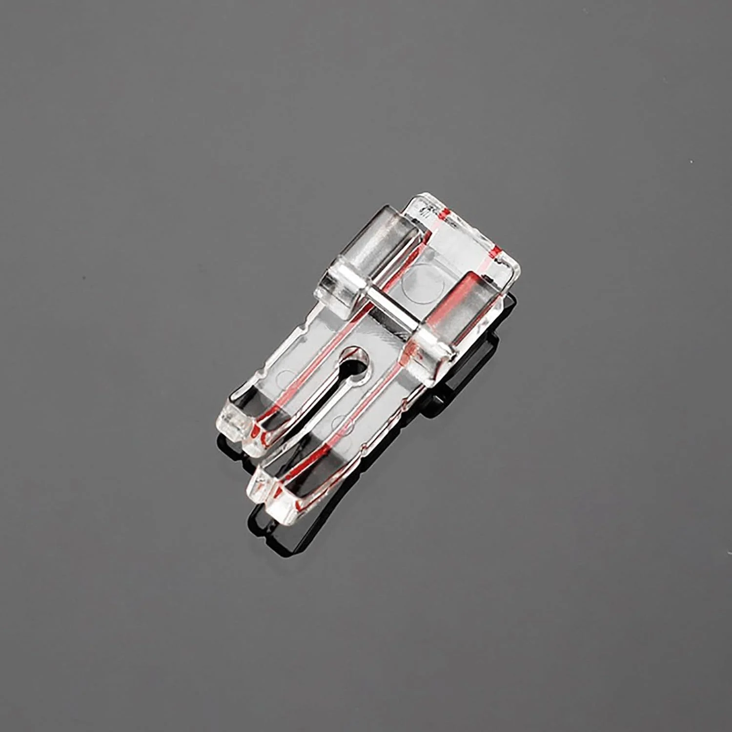 پایه دوخت شفاف 1/4 اینچی برای تکه دوزی، مناسب برای تمام چرخ خیاطی های پایه کوتاه ضامن دار سینگر، برادر، بیبی لاک، یورو پرو، ژانومه، کنمور، وایت، جوکی، سیمپلیسیتی، النا