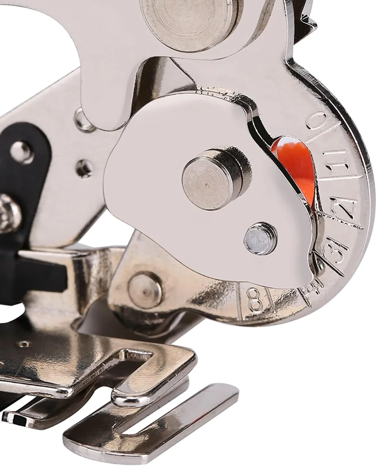 پایه چین‌سوزنی چرخ خیاطی Tnfeeon، صرفه‌جویی در زمان، کنترل فاصله چین‌ها، پایه چین‌دار، توصیه شده برای تزئینات منزل، همراه با دستورالعمل