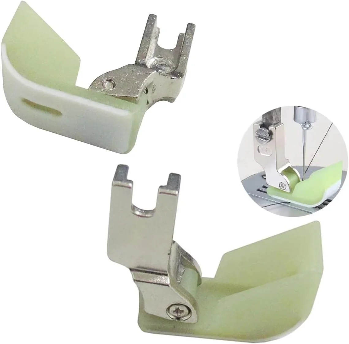 پایه های دوخت تفلون مدل T350 بسته 3 عددی، مناسب برای چرخ خیاطی های صنعتی Brother Consew Juki Mitsubishi Singer Sunstar