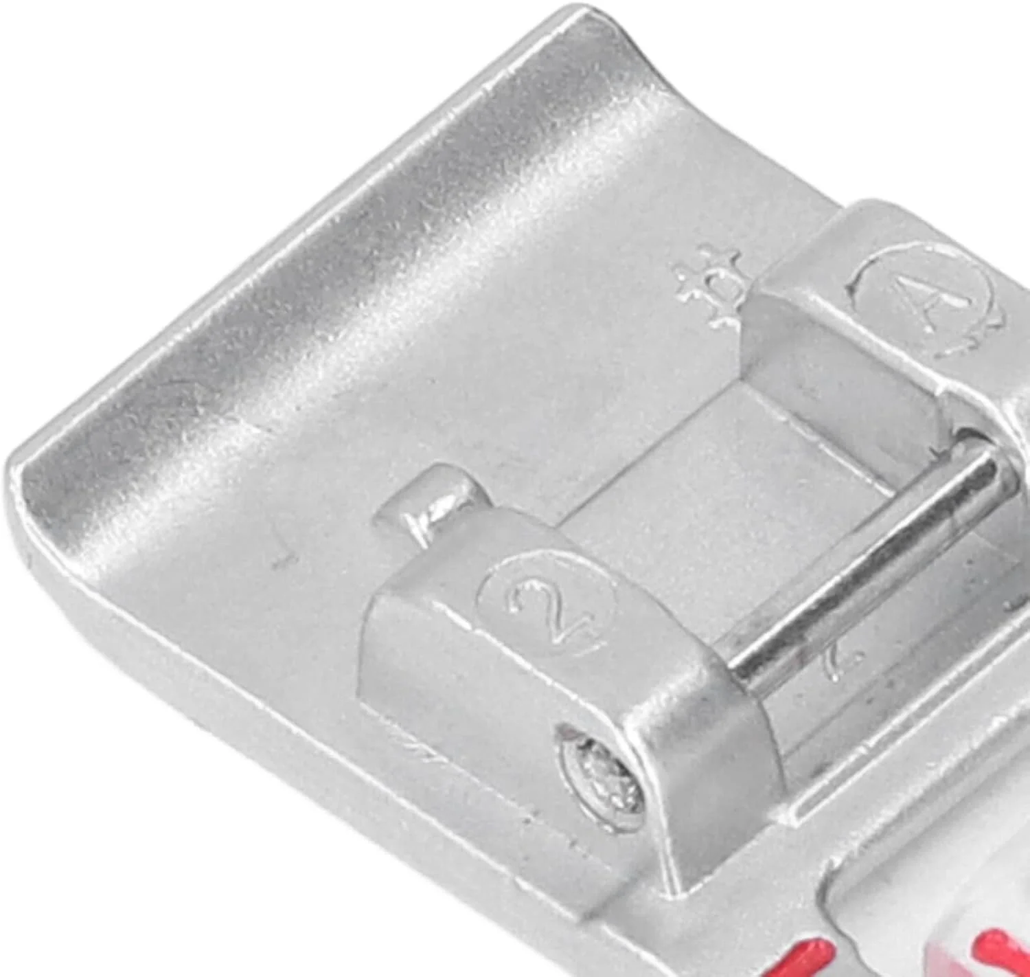 پایه فشاری 2A، پایه فشاری چرخ خیاطی شفاف، مقاوم در برابر سایش، کاربردی و از جنس استیل ضد زنگ برای چرخ خیاطی خانگی