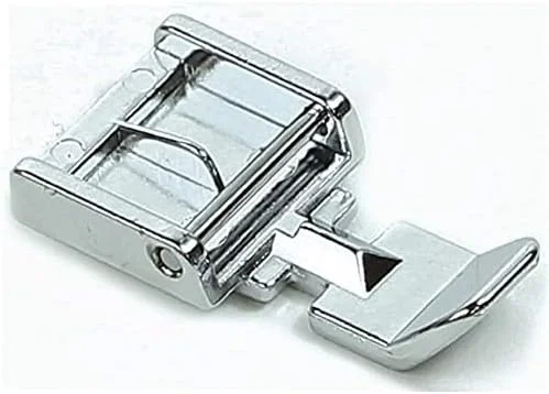 پایه زیپ دوزی پهن برای چرخ خیاطی | پایه کوتاه فشاری | قابل استفاده برای Brother، Singer، Janome، Babylock، Kenmore، Juki، New Home، Elna و Simplicity | ®