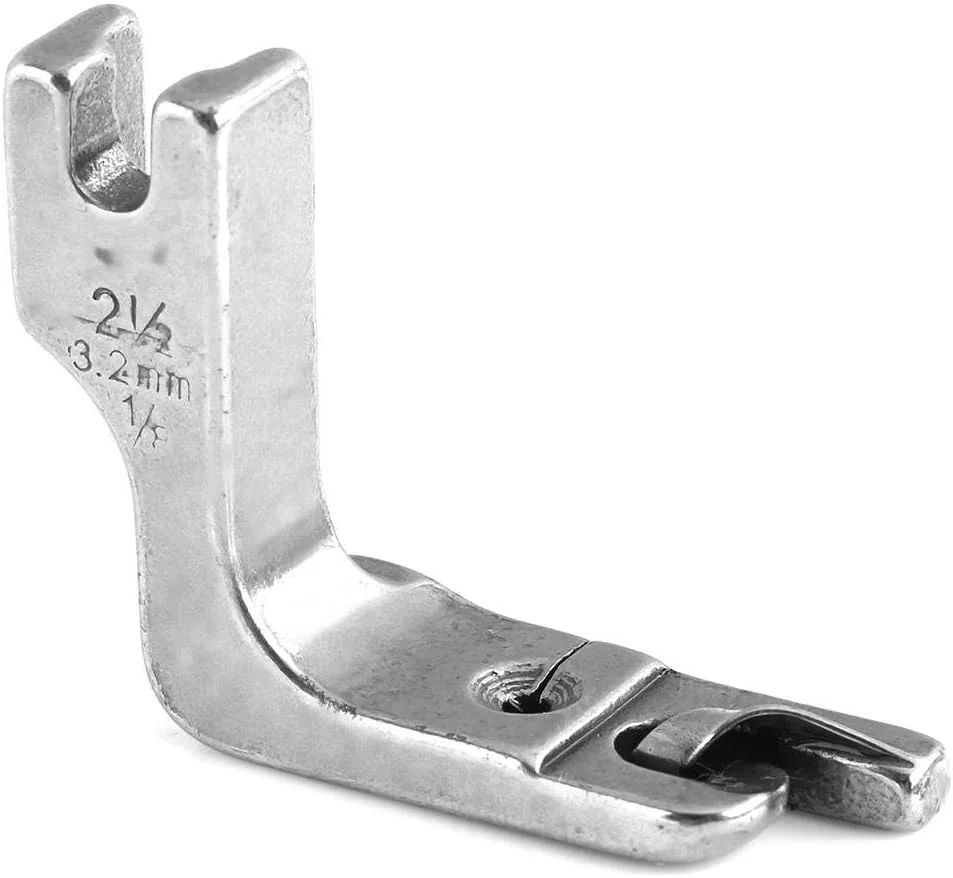 پایه زیپ دوزی صنعتی یونیورسال، پایه دوخت زیپ و لبه تو برای چرخ خیاطی تخت تک سوزنه (3.2 میلی متر)