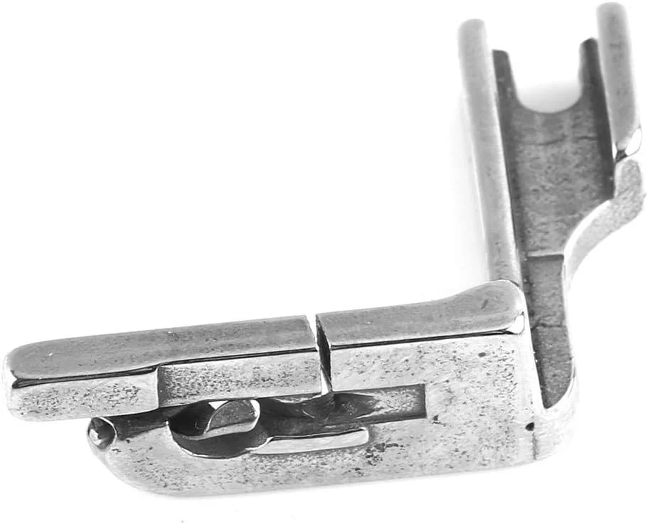 پایه زیپ دوزی صنعتی یونیورسال، پایه دوخت زیپ و لبه رول شده برای دستگاه تخت تک سوزنه (4.0mm)