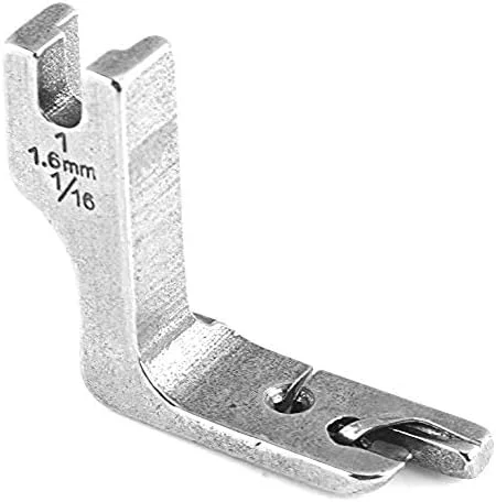 پایه دوخت لب تو (تولون) تک سوزنه صنعتی تخت، سایز ۱.۶ میلی متر