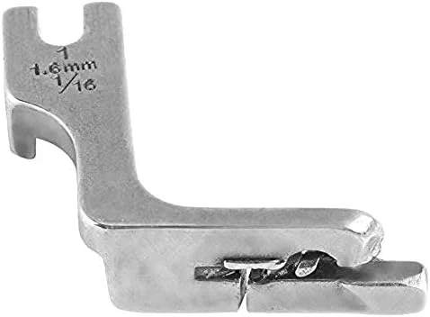 پایه دوخت لب تو (تولون) تک سوزنه صنعتی تخت، سایز ۱.۶ میلی متر