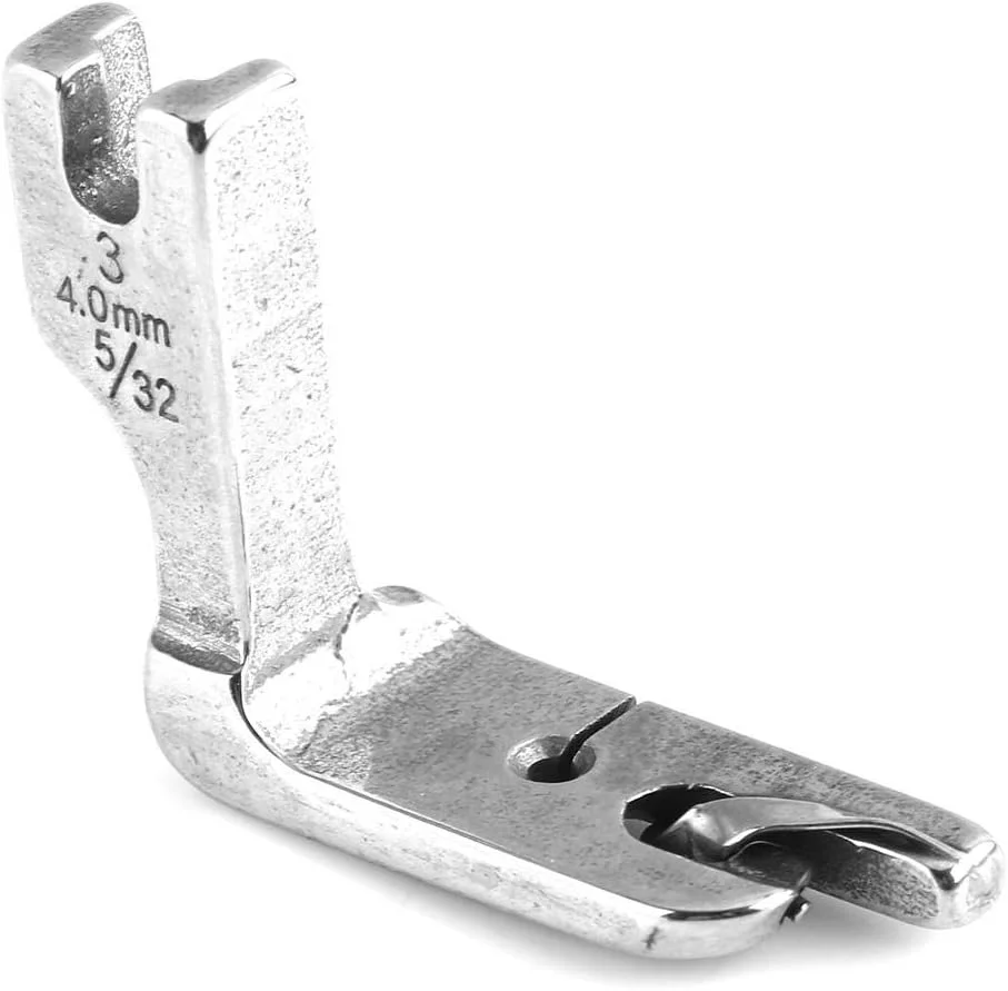 پایه لب تو (پس دوز)، پایه چرخ خیاطی صنعتی تک سوزنه تخت، قطعات و لوازم جانبی جایگزین (4.0mm)