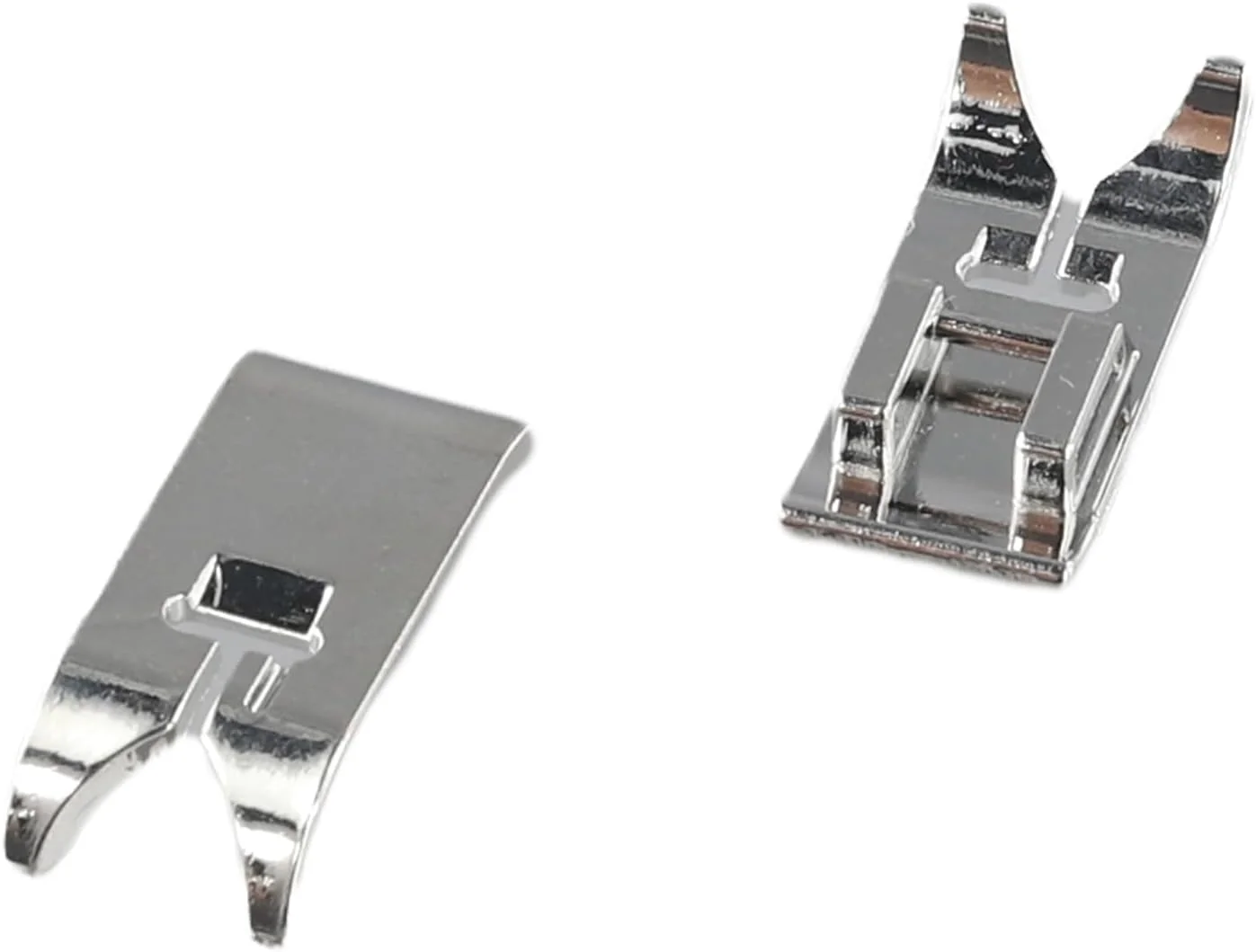 دو عدد پایه چرخ خیاطی چندمنظوره برای چرخ خیاطی های خانگی، پایه دوخت مستقیم و زیگزاگ، لوازم جانبی استیل ضد زنگ، سازگار با چرخ خیاطی های پایه کوتاه دو عدد پایه چرخ خیاطی چندمنظوره برای چرخ خیاطی های خانگی، پایه دوخت مستقیم و زیگزاگ، لوازم جانبی استیل ضد زنگ، سازگار با چرخ خیاطی های پایه کوتاه